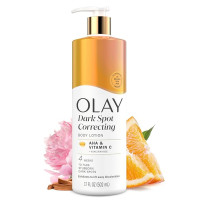 Olay Body Lotion for Women, Tone Enhancing with AHA Serum,